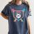 Baseball 6 Year Old Ice Cream Drip 6th Birthday Boys Player Women's Comfort Colors T-Shirt Moss