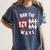 Baseball Ban The Wave Baseball Mom Player Coach Fan Women's Comfort Colors T-Shirt Moss