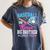Baseball Or Bows Big Brother Loves You Gender Pink Or Blue Women's Comfort Colors T-Shirt Moss