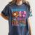 Baseball Or Bows Paw Paw Loves You Gender Reveal Baby Party Women's Comfort Colors T-Shirt Moss