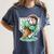 Baseball Boys Ice Cream Drip Baseball Boys Youth Mint Choco Women's Comfort Colors T-Shirt Moss