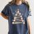 Baseball Christmas Tree Light Xmas Tees Boys Kids Men Women's Comfort Colors T-Shirt Moss Baseball Christmas Tree Light Xmas Tees Boys Kids Men Women's Comfort Colors T-Shirt Moss
