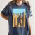 Baseball Drip Dripping Ice Cream Sport Player American Flag Women's Comfort Colors T-Shirt Moss Baseball Drip Dripping Ice Cream Sport Player American Flag Women's Comfort Colors T-Shirt Moss