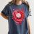 Baseball Drip Ice Cream Sprinkles Valentines Day Baseball Women's Comfort Colors T-Shirt Moss Baseball Drip Ice Cream Sprinkles Valentines Day Baseball Women's Comfort Colors T-Shirt Moss