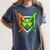 Baseball Drip Ice Cream St Patricks Day Shamrock Women's Comfort Colors T-Shirt Moss
