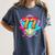 Baseball Drip Jersey Number 77 For Players & 77th Birthday Women's Comfort Colors T-Shirt Moss Baseball Drip Jersey Number 77 For Players & 77th Birthday Women's Comfort Colors T-Shirt Moss