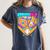 Baseball Drip Number 67 Ice Cream Home Plate Drip Women's Comfort Colors T-Shirt Moss