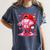 Baseball Drip Valentine Sports Vday Ice Cream Drip Heart Women's Comfort Colors T-Shirt Moss Baseball Drip Valentine Sports Vday Ice Cream Drip Heart Women's Comfort Colors T-Shirt Moss
