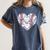 Baseball Heart Love Game Sports Fan Game Day Women's Comfort Colors T-Shirt Moss Baseball Heart Love Game Sports Fan Game Day Women's Comfort Colors T-Shirt Moss