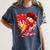 Baseball Heart Valentine Baseball Ice Cream Drip Boys Girls Women's Comfort Colors T-Shirt Moss