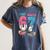 Baseball Ice Cream I Was 6 Now I'm 7 67 Birthday Boy Women's Comfort Colors T-Shirt Moss