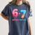 Baseball Ice Cream Drip 67 Official Teenager 13th Birthday Women's Comfort Colors T-Shirt Moss