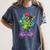 Baseball Ice Cream Drip Boys And Girls Batter Game Day Women's Comfort Colors T-Shirt Moss Baseball Ice Cream Drip Boys And Girls Batter Game Day Women's Comfort Colors T-Shirt Moss