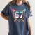 Baseball Ice Cream Drip Number 67 Player Six Seven Meme 6 7 Women's Comfort Colors T-Shirt Moss Baseball Ice Cream Drip Number 67 Player Six Seven Meme 6 7 Women's Comfort Colors T-Shirt Moss
