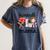 Baseball Mama Baseball Mom Cute T-Ball Mom Ballpark Mom Women's Comfort Colors T-Shirt Moss