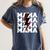 Baseball Mama Baseball Mom Women's Comfort Colors T-Shirt Moss