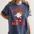 Baseball Mama Sports Mom Baseball Valentine Drip Girls Women Women's Comfort Colors T-Shirt Moss