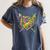 Baseball Mardi Gras Home Plate Ice Cream Drip Carnival Mask Women's Comfort Colors T-Shirt Moss Baseball Mardi Gras Home Plate Ice Cream Drip Carnival Mask Women's Comfort Colors T-Shirt Moss