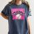 BASEBALL MOM BREAST CANCER RIBBON PINK SPORTS MOM Women's Comfort Colors T-Shirt Moss BASEBALL MOM BREAST CANCER RIBBON PINK SPORTS MOM Women's Comfort Colors T-Shirt Moss