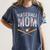 Baseball Mom Crossed Bats With Ball On Fire Distressed Women's Comfort Colors T-Shirt Moss Baseball Mom Crossed Bats With Ball On Fire Distressed Women's Comfort Colors T-Shirt Moss