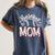 Baseball Mom Cute Baseball Mama Proud Senior Baseball Player Premium Women's Comfort Colors T-Shirt Moss Baseball Mom Cute Baseball Mama Proud Senior Baseball Player Premium Women's Comfort Colors T-Shirt Moss