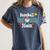 Baseball Mom Cute Retro Look Mothers Will Love Women's Comfort Colors T-Shirt Moss