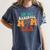 In My Baseball Mom Era Baseball Retro Groovy Mom Women's Comfort Colors T-Shirt Moss In My Baseball Mom Era Baseball Retro Groovy Mom Women's Comfort Colors T-Shirt Moss
