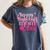 In My Baseball Mom Era Retro Mom Life Mother's Day 2024 Women's Comfort Colors T-Shirt Moss
