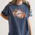 Baseball Mom With Garden Flowers Women's Comfort Colors T-Shirt Moss Baseball Mom With Garden Flowers Women's Comfort Colors T-Shirt Moss