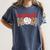 Baseball Mom Leopard Print Cute Mother's Day Sport Lover Women's Comfort Colors T-Shirt Moss