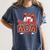 Baseball Mom Mama Mother's Day Leopard Sport Mom Mama Women's Comfort Colors T-Shirt Moss Baseball Mom Mama Mother's Day Leopard Sport Mom Mama Women's Comfort Colors T-Shirt Moss