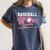 Baseball Mom Pink Ribbon Breast Cancer Awareness Fighters Women's Comfort Colors T-Shirt Moss
