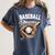 Baseball Mom Baseball Player Women's Comfort Colors T-Shirt Moss