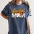 Baseball Mom Sports Graphic Novelty Women's Comfort Colors T-Shirt Moss