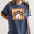 Baseball Mom Sports Orange Women's Comfort Colors T-Shirt Moss