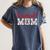 Baseball Mom Sporty Humor Women's Comfort Colors T-Shirt Moss Baseball Mom Sporty Humor Women's Comfort Colors T-Shirt Moss