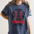 Baseball Mom T Ball Game Mother's Day 2023 Women's Comfort Colors T-Shirt Moss