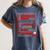 Baseball Mom Traits For Great Mothers Grey And Red Women's Comfort Colors T-Shirt Moss