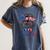 Baseball Mom USA American Flag 4th Of July Women's Comfort Colors T-Shirt Moss Baseball Mom USA American Flag 4th Of July Women's Comfort Colors T-Shirt Moss