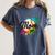Baseball Mom USA American Baseball Graphic Women's Comfort Colors T-Shirt Moss Baseball Mom USA American Baseball Graphic Women's Comfort Colors T-Shirt Moss