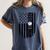 Baseball Mom USA Flag Baseball Mama Day Vibes Mama Women's Comfort Colors T-Shirt Moss Baseball Mom USA Flag Baseball Mama Day Vibes Mama Women's Comfort Colors T-Shirt Moss