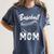 Baseball Mom For Women Family Matching Players Team Mommy Women's Comfort Colors T-Shirt Moss Baseball Mom For Women Family Matching Players Team Mommy Women's Comfort Colors T-Shirt Moss