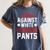 Baseball Moms Against White Baseball Pants Women's Comfort Colors T-Shirt Moss Baseball Moms Against White Baseball Pants Women's Comfort Colors T-Shirt Moss