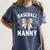 Baseball Nanny Baseball Coquette Bow Women's Comfort Colors T-Shirt Moss Baseball Nanny Baseball Coquette Bow Women's Comfort Colors T-Shirt Moss