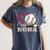 Baseball Nona Family Matching Cute Baseball Lover Women's Comfort Colors T-Shirt Moss Baseball Nona Family Matching Cute Baseball Lover Women's Comfort Colors T-Shirt Moss