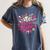 Baseball Phrase With Stars Women's Comfort Colors T-Shirt Moss