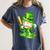 Baseball Player Ice Cream Drip Shamrocks St Patrick's Day Women's Comfort Colors T-Shirt Moss Baseball Player Ice Cream Drip Shamrocks St Patrick's Day Women's Comfort Colors T-Shirt Moss