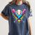 Baseball Player Ice Cream Drip Women's Comfort Colors T-Shirt Moss Baseball Player Ice Cream Drip Women's Comfort Colors T-Shirt Moss