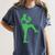 Baseball Shamrock St Patrick's Day Saint Paddy's Women's Comfort Colors T-Shirt Moss Baseball Shamrock St Patrick's Day Saint Paddy's Women's Comfort Colors T-Shirt Moss