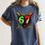 Baseball Six Seven 67 Meme Ice Cream Drip Xmas Women Men Women's Comfort Colors T-Shirt Moss
